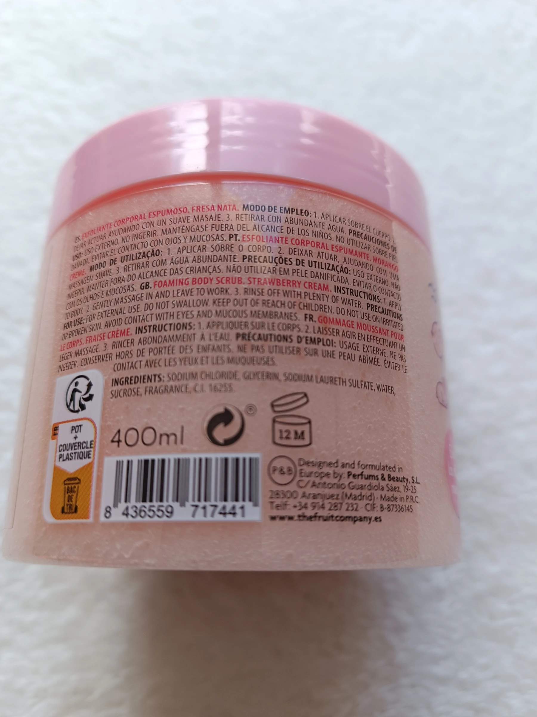 Esfoliante corporal morango chantilly – photo 3